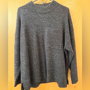Madewell Charcoal Knit Sweater